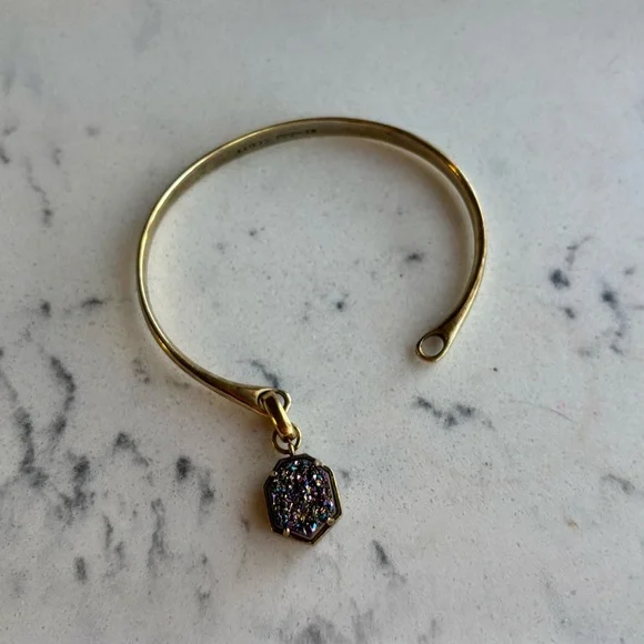Kendra Scott Pinch Cuff Charm Bracelet - Picture 3 of 5